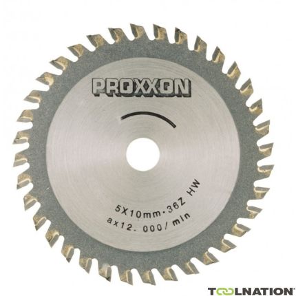 Proxxon 28732 Lame de scie circulaire soudée HM pour bois 36T - 1