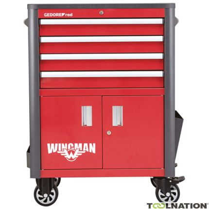 Gedore RED 3301688 R20200004 Chariot à outils WINGMAN avec 4 tiroirs - 1