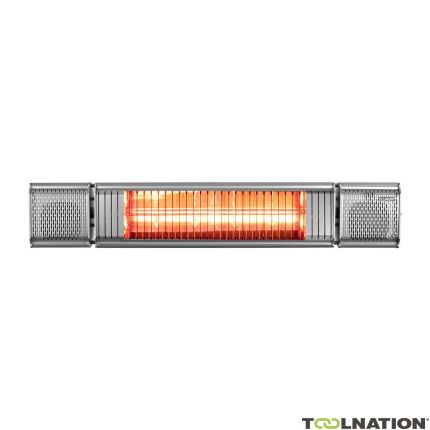 Eurom 334586 Chauffage de terrasse Heat and Beat Anthracite 2000 W - 1