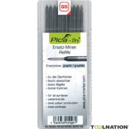 Pica PI4030 4030 Recharge de mines graphite sec pour crayon de marquage - 1