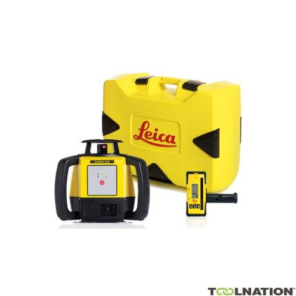 Leica 6008615 Rugby 610 Laser à nivellement automatique + Rod Eye 160 - 6