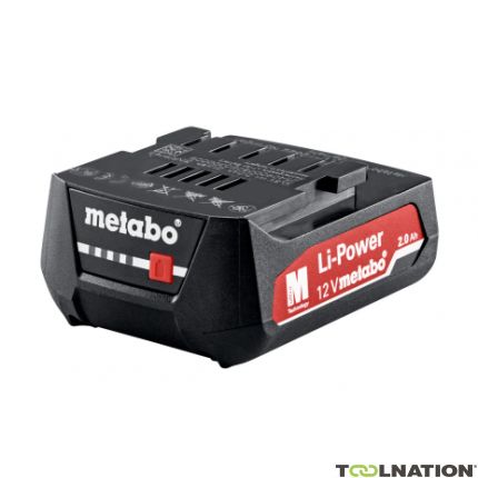Metabo Accessoires 625406000 Batterie 12V 2.0Ah Li-Ion Li-Power - 1