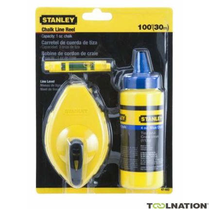 Stanley 0-47-443 Slaglijnmolenkit Stanley ABS 30m - 1