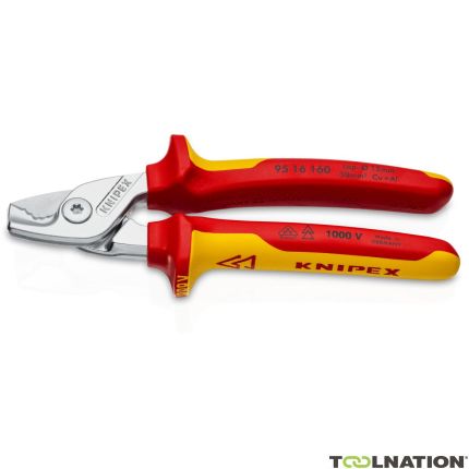 Knipex 9516160 StepCut VDE coupe-câbles 160 mm - 1