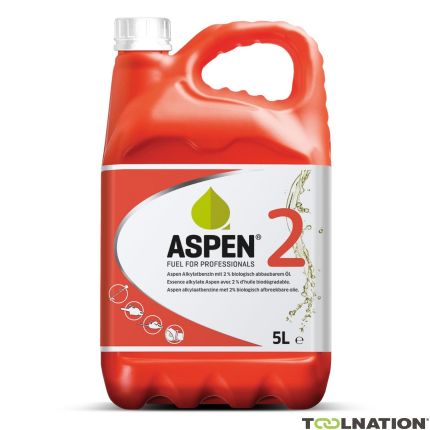 Aspen ASPEN2 Essence prête à l'emploi 5 litres pour moteurs à deux temps. - 1