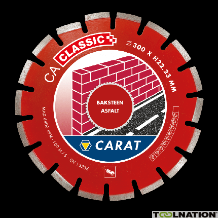 Carat CAC3504000 Lame de scie diamantée BAKSTEN / ASFALT CA CLASSIC 350x25,4MM - 1