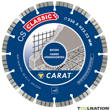 Carat CSC3502000 Scie diamantée Concrete CS Classic 350 x 20 - 1