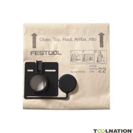 Festool Accessoires 452970 Filterzak FIS-CT/CTL/CTM 22/5 - 1