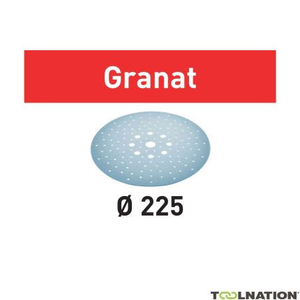 Festool Accessoires 205667 Abrasif STF D225/128 P180 GR/5 Granat - 2