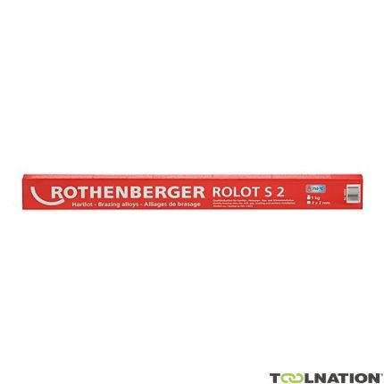 Rothenberger Accessoires 40202 ROLOT S 2, similaire à ISO 17672, 2x2x500 mm, 1 kg - 1
