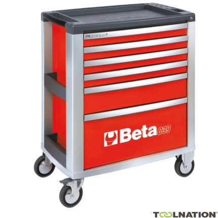 Beta 039000033 C39-6/R Chariot à outils avec six tiroirs - 1
