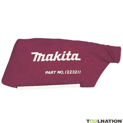 Makita Accessoires 123203-0 Sac à poussière en lin pour raboteuse à béton - 1