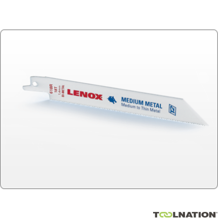 Lenox 20580810R Reciprozaagblad Bi-metaal 810R 203x19x1,3mm 10TPI (5 pak) - 1