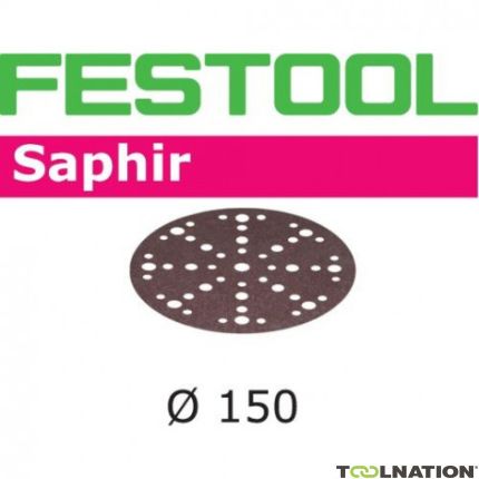 Festool Accessoires 575195 Schuurschijven Saphir STF-D150/48 P36 SA/25 - 1