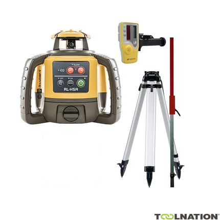 Topcon 555052 RL-H5A Laser de chantier + Trépied + Bâton - 1