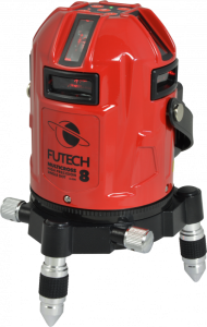 Futech 040.08 MC8 HPSD Croix rouge laser 8 lignes