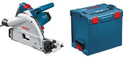 Bosch Blauw GKT 55 GCE invalzaagmachine 1400 Watt in L-Boxx 0601675001 - 1