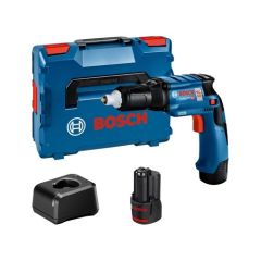 Bosch Bleu 06019E4007 GTB 12V-11 Batterie visseuse pour cloisons sèches 12V 2.0Ah Li-Ion en L-Boxx