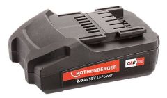 Rothenberger Accessoires 1000001652 RO BP18/2 Batterie 18 volts 2,0 AH