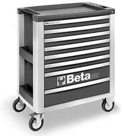 Beta 039000042 C39-8/G Chariot à outils avec 8 tiroirs Gris