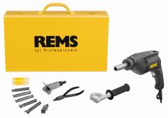Rems 151010 R220 Extrudeur électrique pour tubes Hurrican Set 12-14-16-18-22