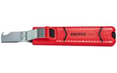 Knipex 1620165SB 16.20.165.SB Outil à dégainer avec lame crochet 165 mm