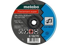 Metabo 616279000 Disque abrasif Ø 230x6,0x22,2 acier Flexiamant super