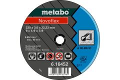 Metabo Accessoires 616477000 Disque à tronçonner Ø 230x3,0x22,2mm acier Novoflex