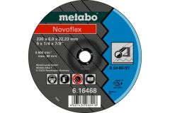 Metabo 616468000 Disque abrasif Ø 230x6,0x22,2 acier Novoflex