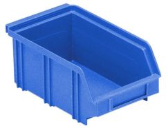 Erro 166002BL '  Boîte d''empilage plastique B2 Bleu - 100 x 160 x 75mm'