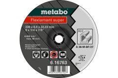 Metabo Accessoires 616749000 Disque abrasif Ø 125x6.0x22.2 non ferreux Flexiamant super