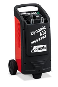 Telwin 830829382 Dynamic 420 Chargeur de batterie à démarrage rapide