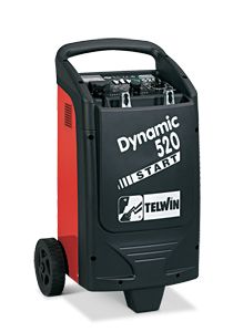 Telwin 830829383 Dynamic 520 Chargeur de batterie à démarrage rapide