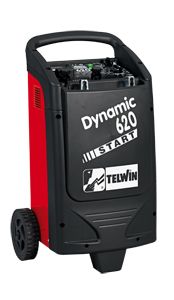 Telwin 830829384 Dynamic 620 Chargeur de batterie à démarrage rapide