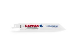 Lenox 20529B618R Lame de scie sabre Powerblast Bi-métal B618R 152x19x0.9mm 18TPI 25 pièces