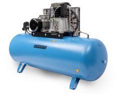 Huvema 21293 Compresseur alternatif à entraînement par courroie avec lubrification à l'huile 400 V - 500 litres - 5,5 kW