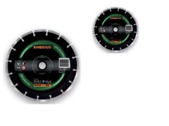 Rhodius 302450 302454 LD40 Jeu de disques à découper diamantés 230 + 125 mm