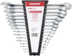 Gedore RED 3301043 R09115016 1/4 - 1.1/4'' AF Ring Wrench Set 16-Piece