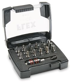 Flex-tools Accessoires 455881 DB T-box set-1 Jeu d'embouts 19 pièces