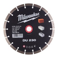 Milwaukee Accessoires 4932399524 Disque de coupe diamanté DU 230