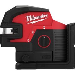 Milwaukee 4933479202 M12 CLL4P-0C Cross line laser/lead laser green 12V excl. batteries et chargeur