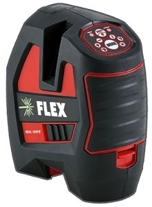 Flex-tools 509841 ALC 3/1-G/R Ligne transversale autonivelante laser vert