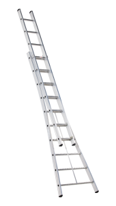 Altrex 515210 Kibo 2-section push-up ladder 2 x 10 steps