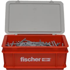 Fischer 523727 Cheville à clou N 6 x 60/30 S BOX avec tête fraisée 400 pcs