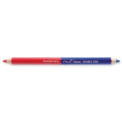 Pica PI559-10 Classic Double Pencil 559/50 Rouge et Bleu en 1 10 pièces