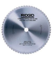 Ridgid 58476 Lame de scie TCT pour la machine de coupe à sec 590L 355 x 25,4 x 80
