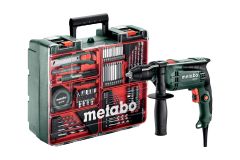 Metabo 600742870 SBE 650 Set Perceuse à percussion d'atelier mobile