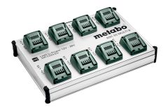 Metabo Accessoires 627093000 627291000 Chargeur ASC multi 8, 14,4-36 V, AIR COOLED", EU