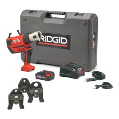 Ridgid 67098 RP350-B Kit Standard 12 - 108 mm Jeu de base Pince à sertir 18V 2.5Ah Li-Ion mâchoire V 15-22-28
