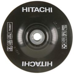 HIKOKI Accessoires 753806 Support souple pour disque en fibre 115 mm M14